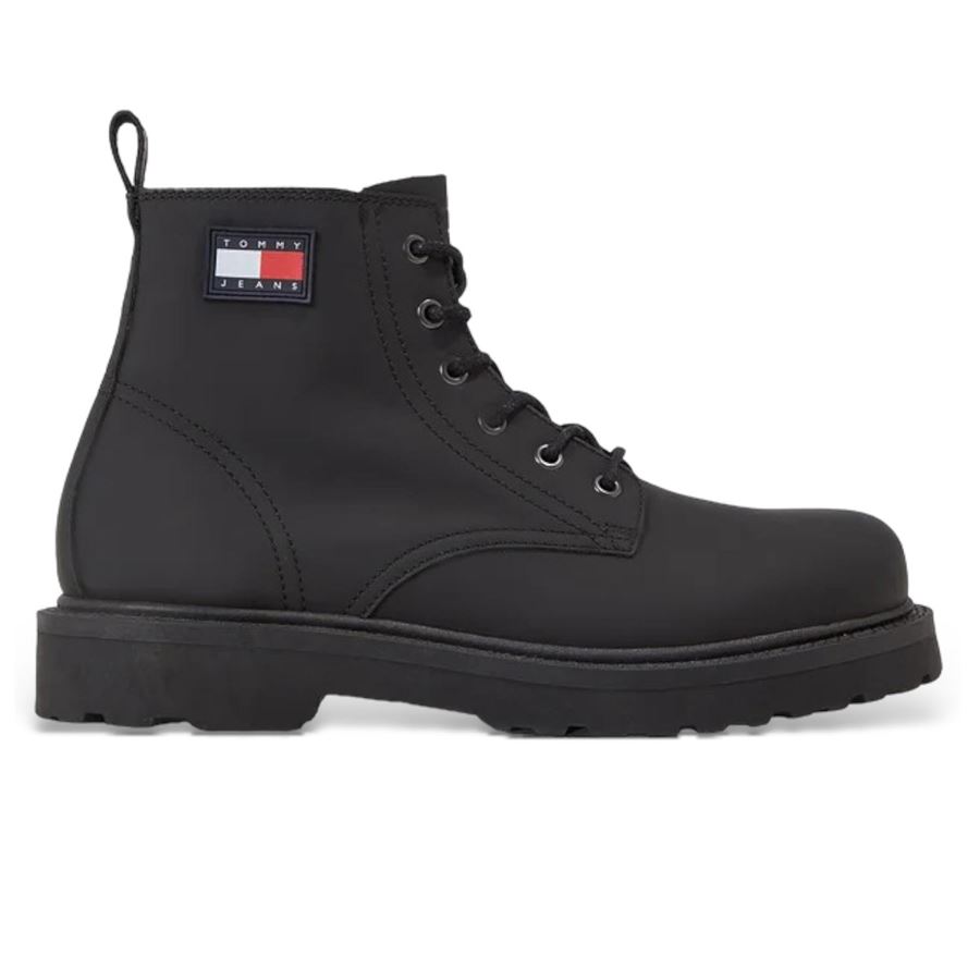 TJM RUBERIZED LACE UP BOOT Tommy Jeans | EM0EM01276BDS
